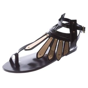 Ivy Kirzhner Women's Woven Leather Soleil Thong Sandals